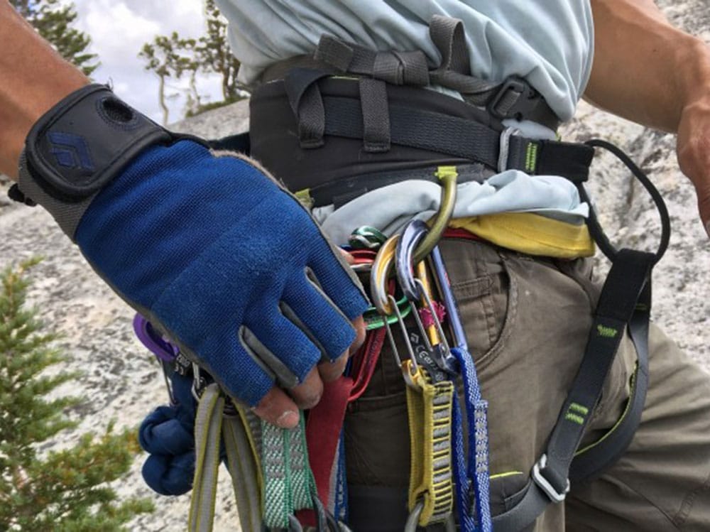 guanti per fare sicura - protezione mani climbers
