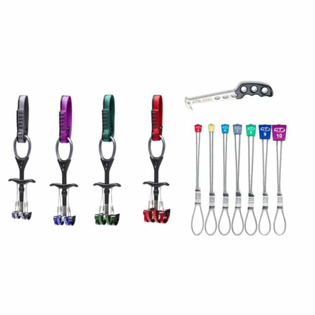 trad climbing kit